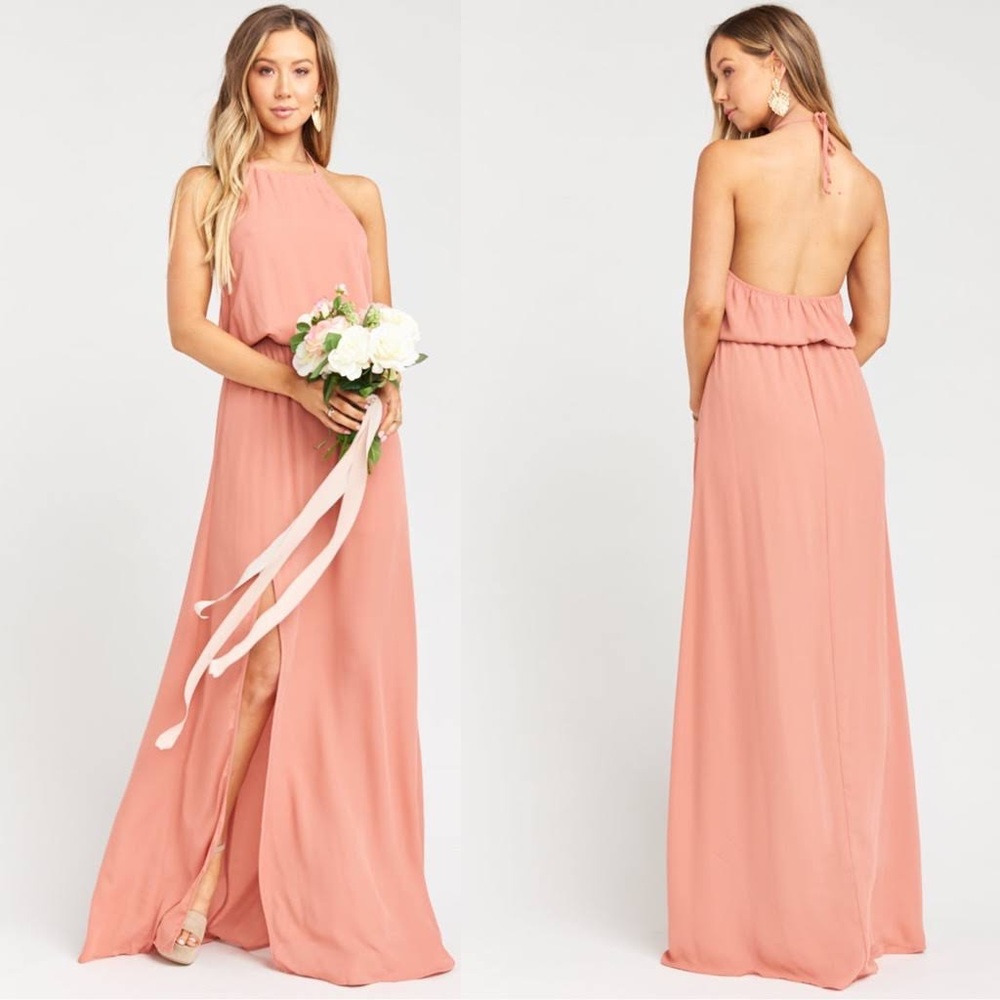 Show Me Your Mumu Heather halter dress